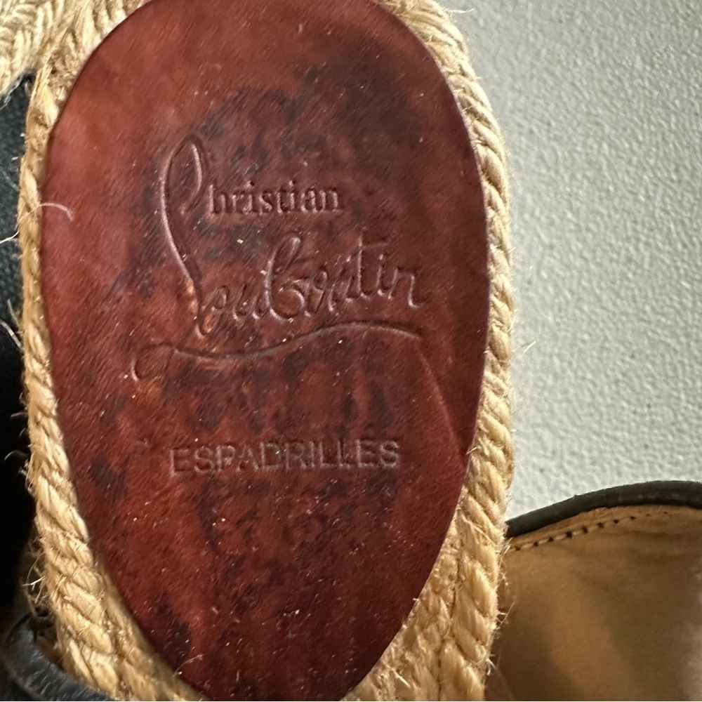 Christian Louboutin
Canvas Espadrilles wedge women’s - Picture 7 of 8